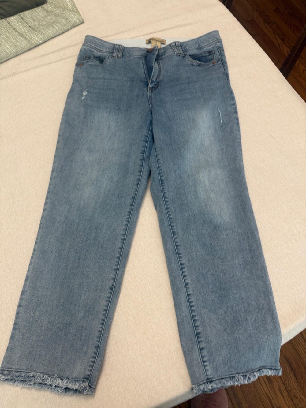Classic Light Blue Women’s Straight Jeans